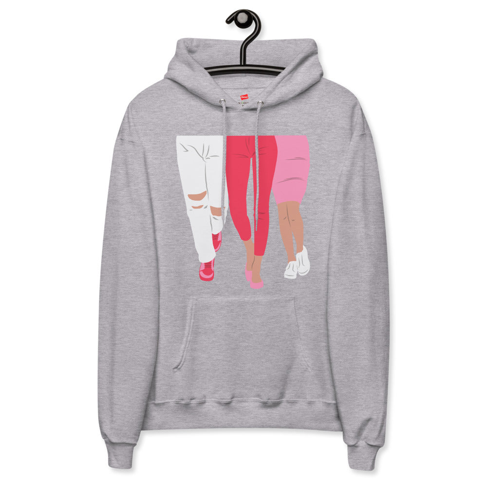 Legs Unisex fleece hoodie