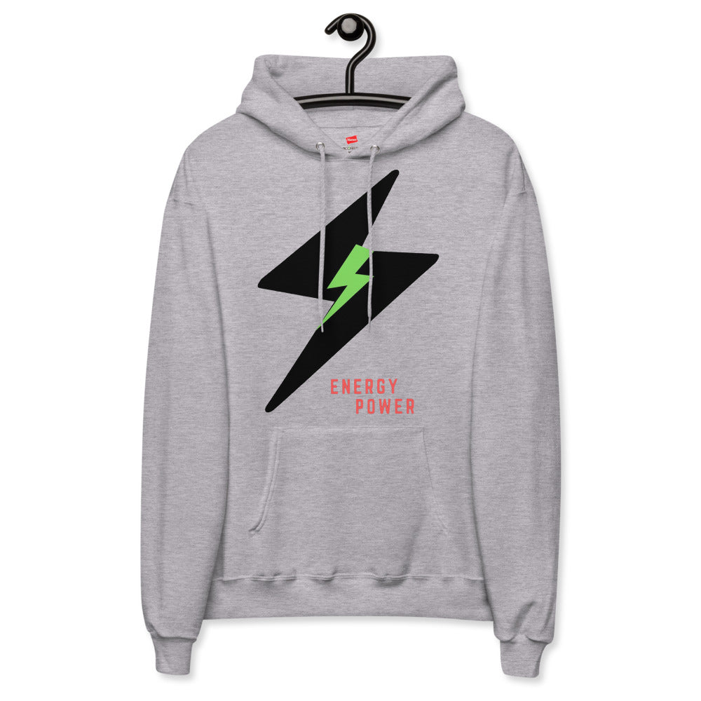 Energy Power Unisex fleece hoodie