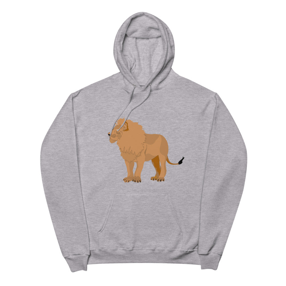 Lion Unisex fleece hoodie