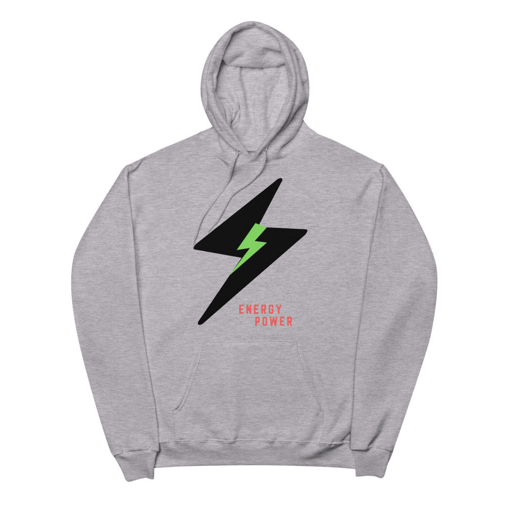 Energy Power Unisex fleece hoodie