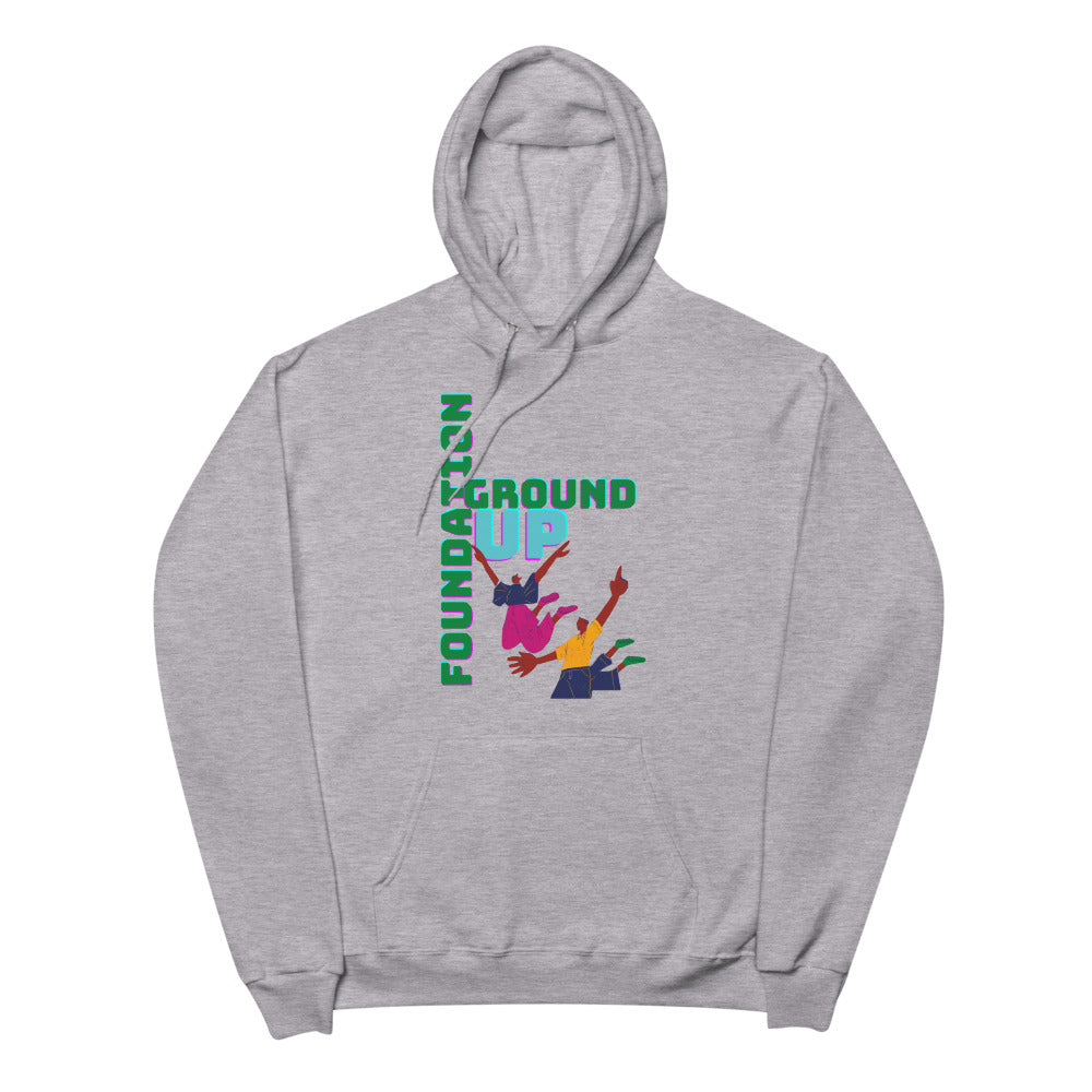 Ground Up Foundation Unisex fleece hoodie