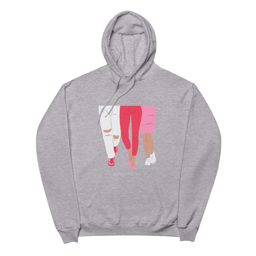 Legs Unisex fleece hoodie