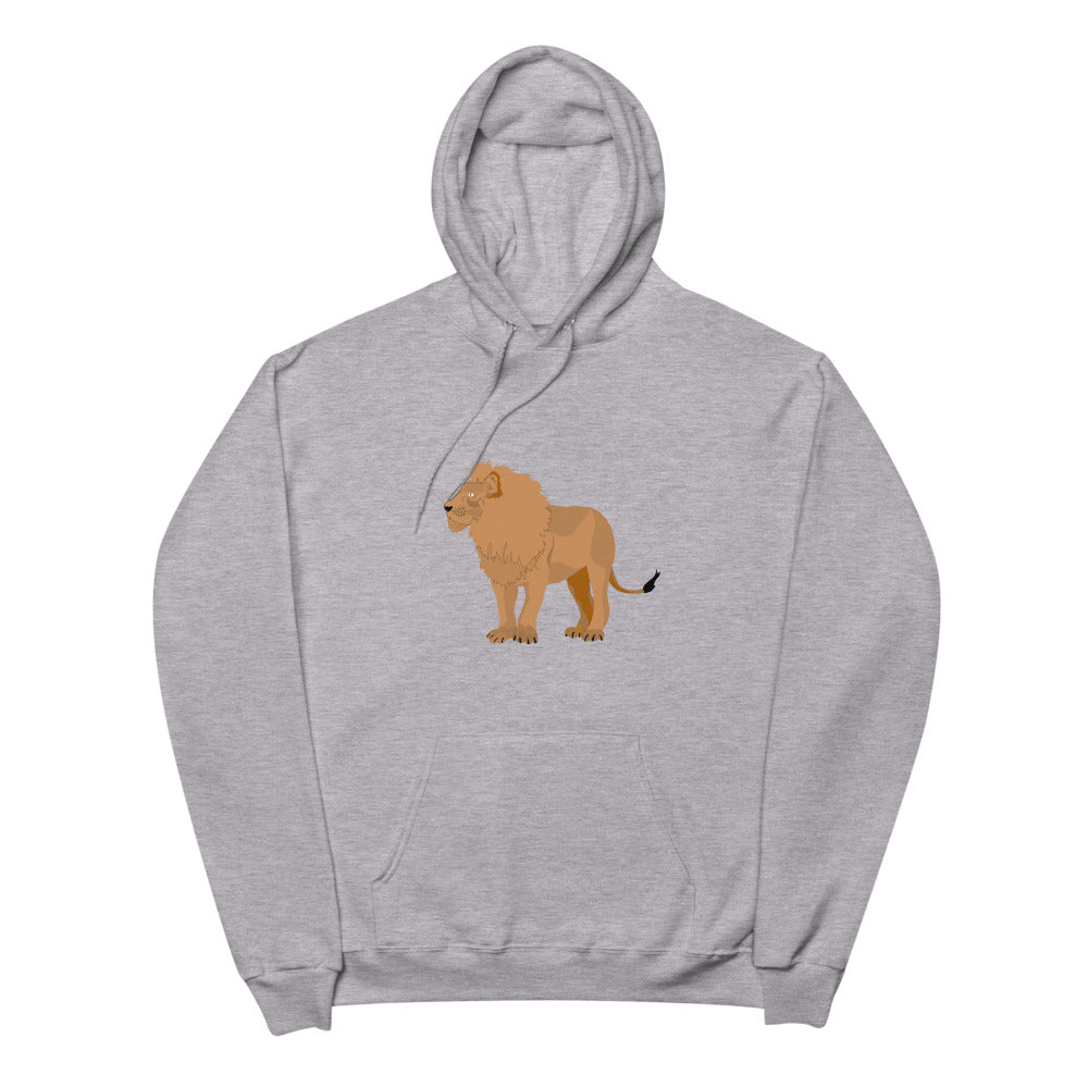 lion Unisex fleece hoodie