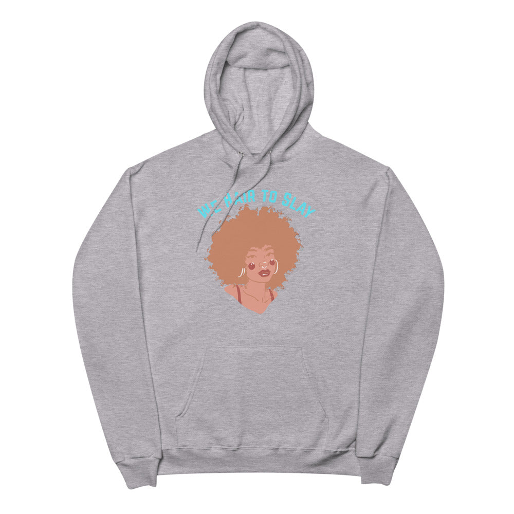 Hair to Slay Unisex fleece hoodie