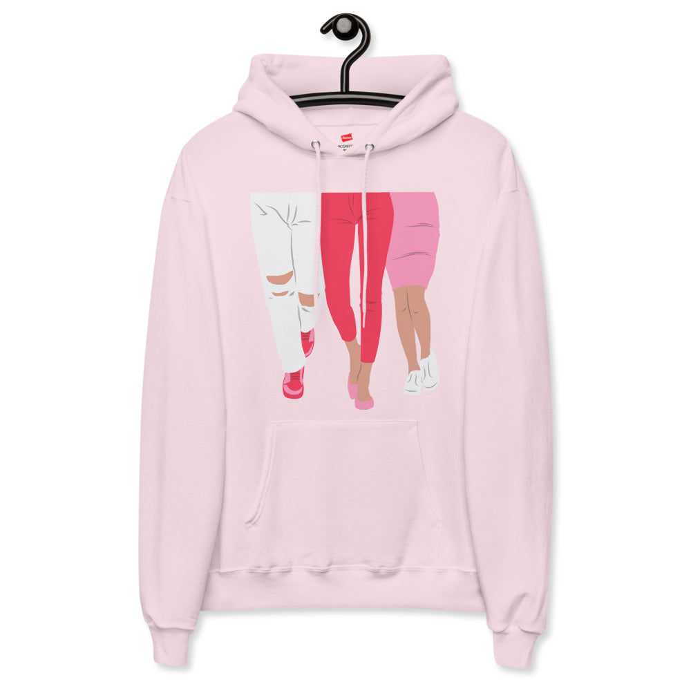 Legs Unisex fleece hoodie