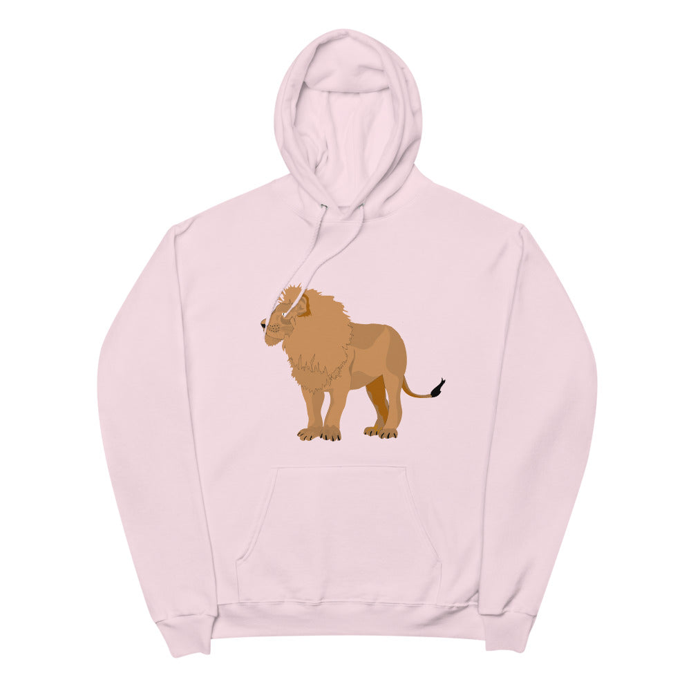Lion Unisex fleece hoodie