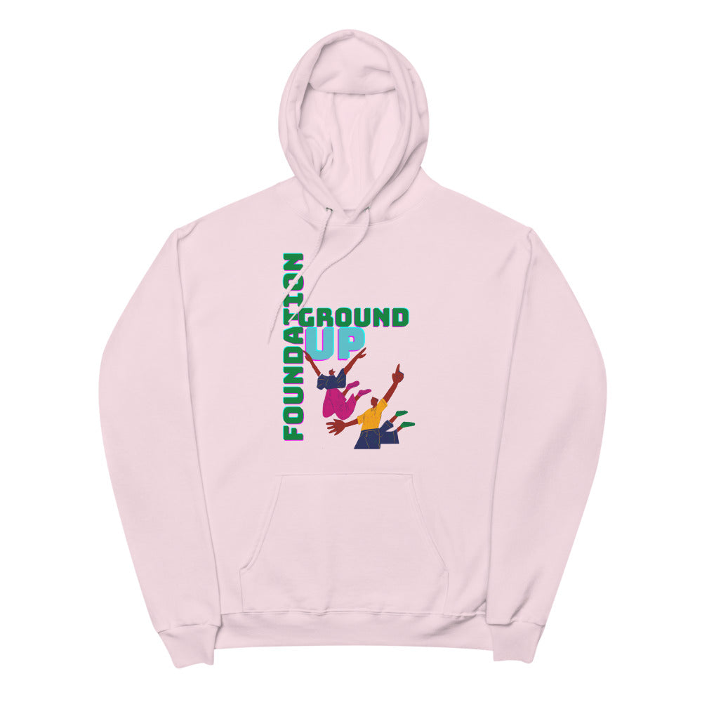 Ground Up Foundation Unisex fleece hoodie