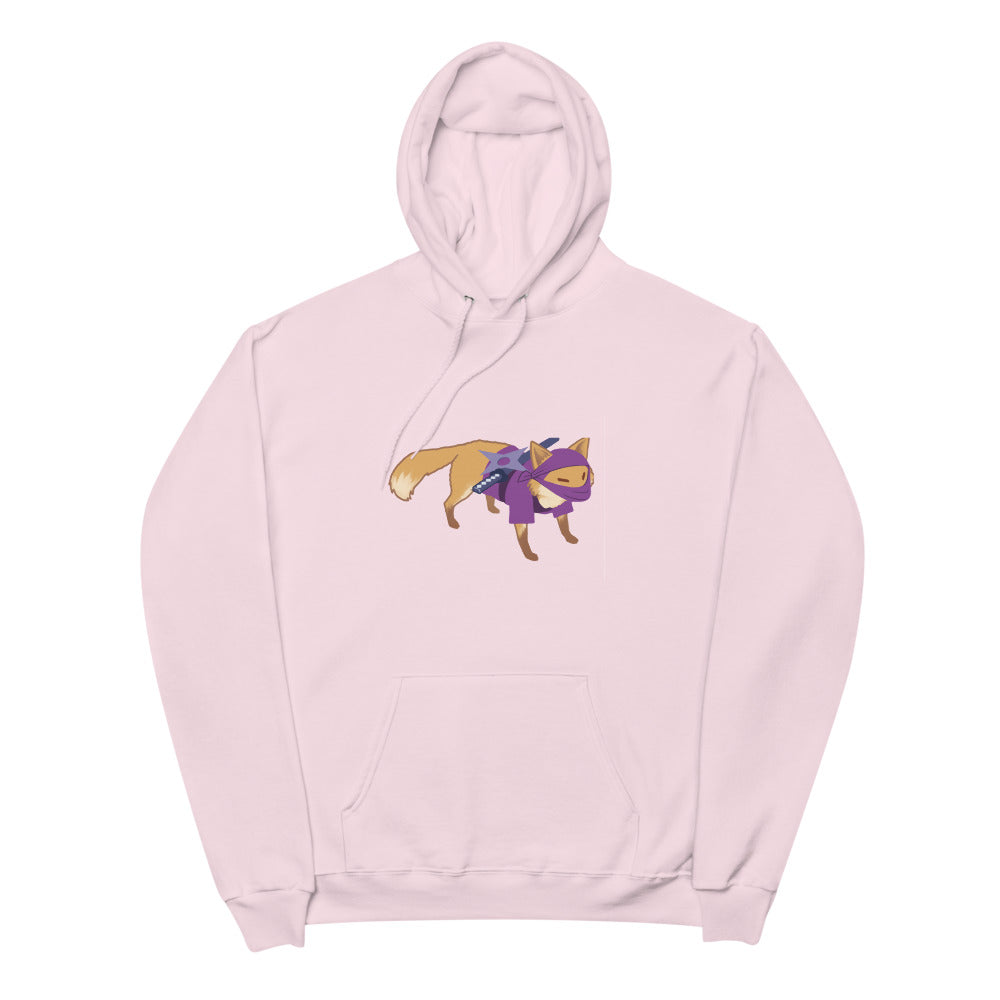 Fox Purple Unisex fleece hoodie