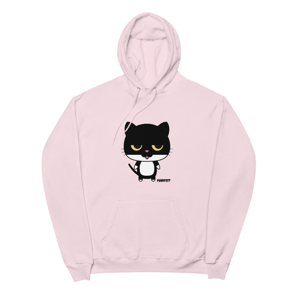 Purrfect Unisex fleece hoodie