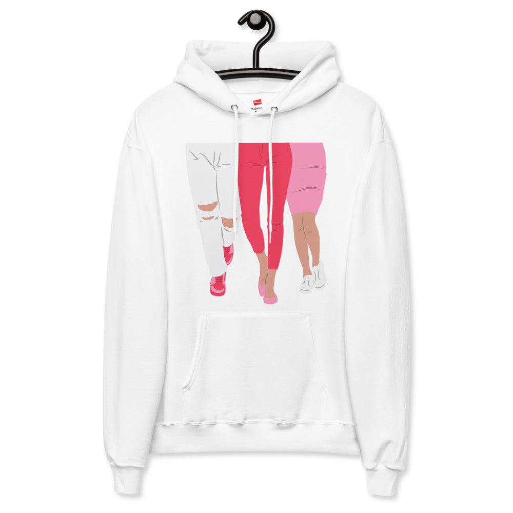 Legs Unisex fleece hoodie