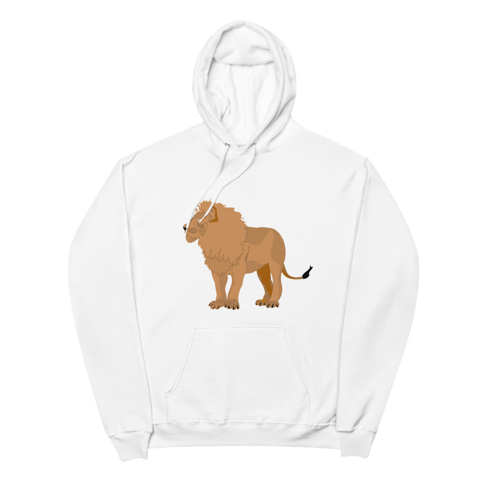 Lion Unisex fleece hoodie