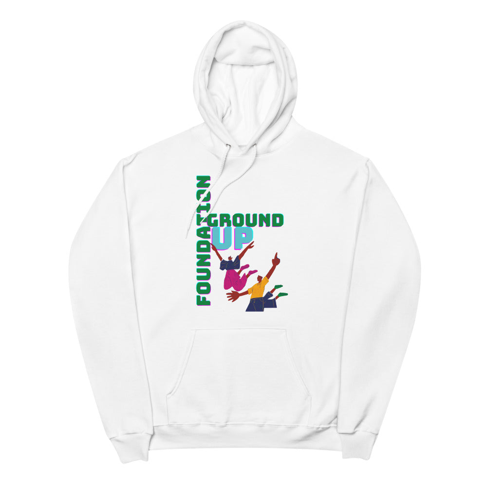 Ground Up Foundation Unisex fleece hoodie