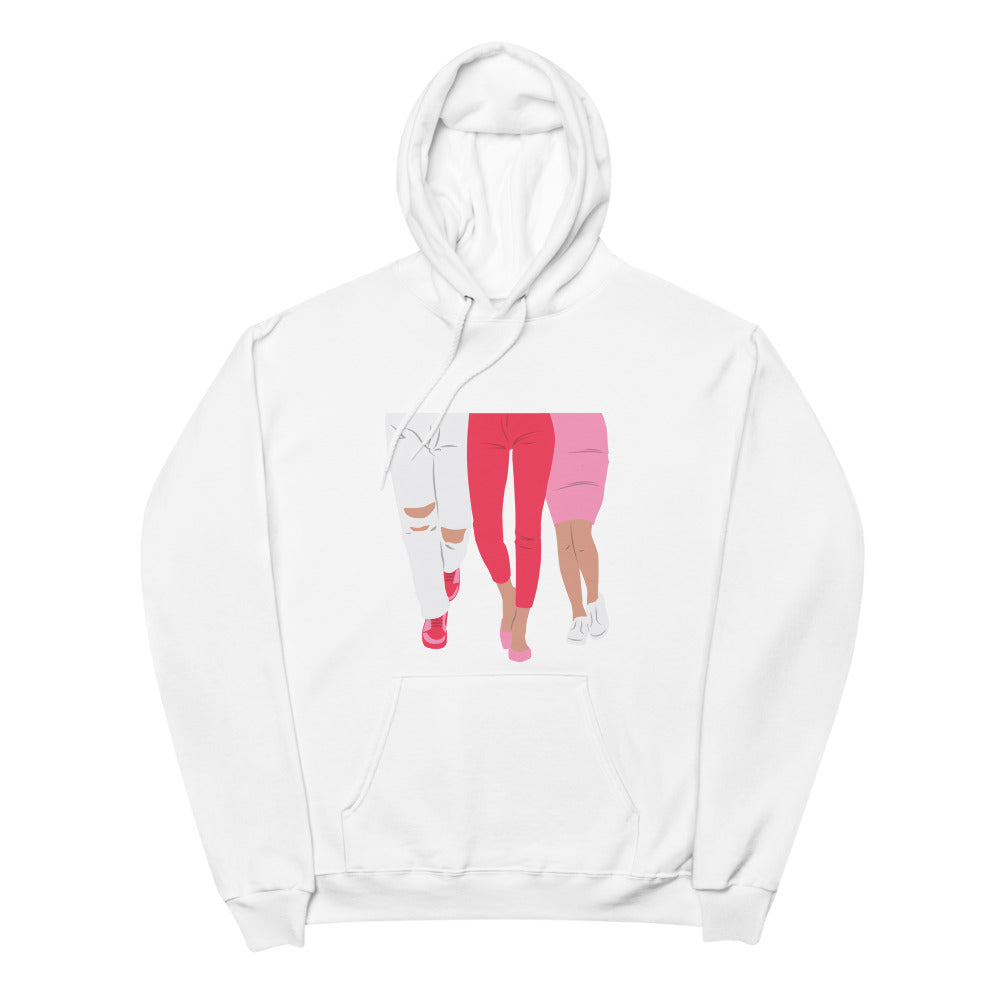 Legs Unisex fleece hoodie