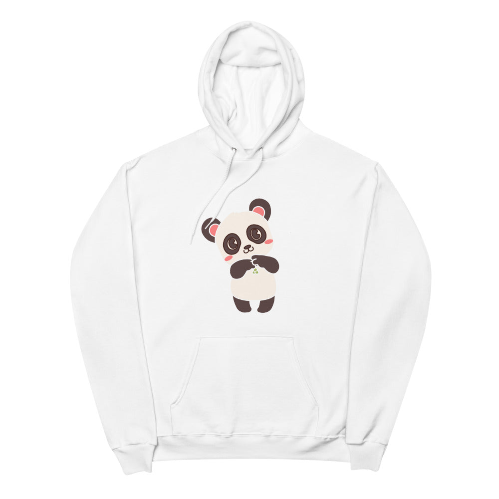 Cute panda Unisex fleece hoodie