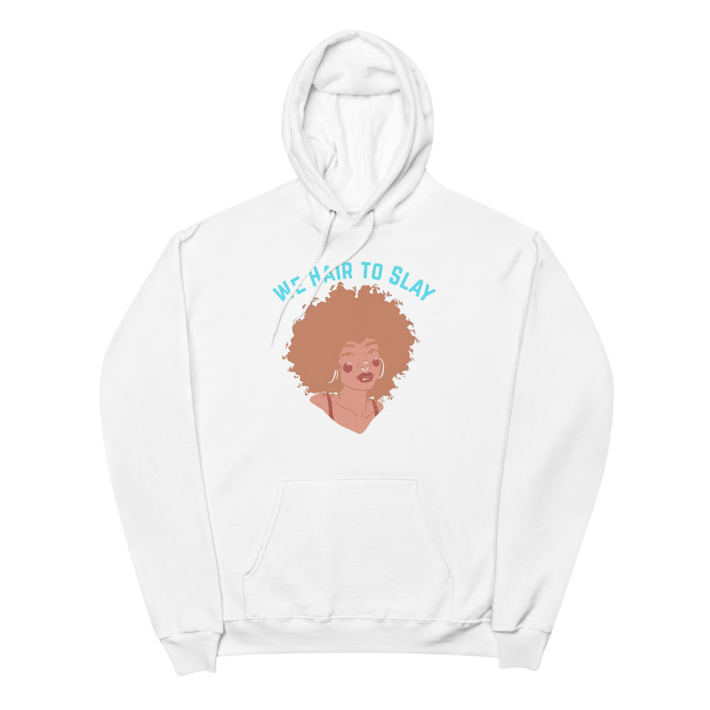 Hair to Slay Unisex fleece hoodie