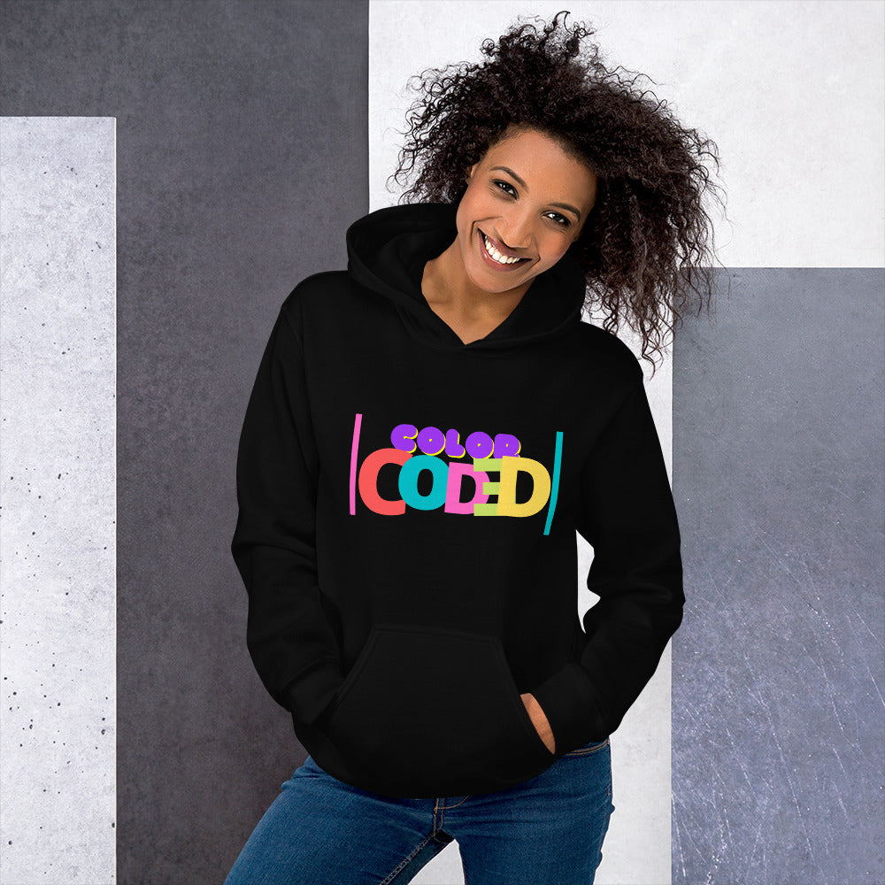 Color Coded 2-Unisex Hoodie by CoTesh