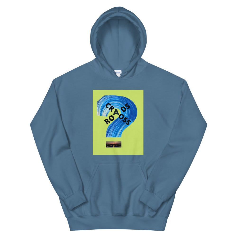 Cross Roads-Unisex Hoodie by Co-Tesh