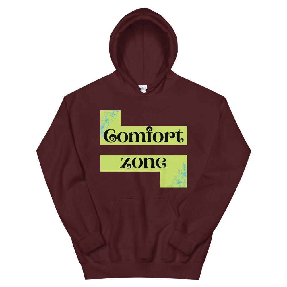 Comfort Zone-Unisex Hoodie by Co-Tesh