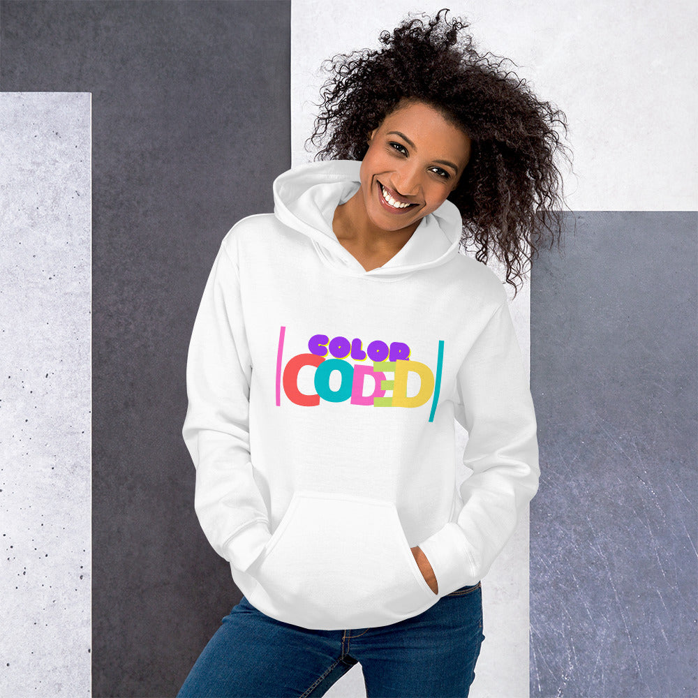 Color Coded 2-Unisex Hoodie by CoTesh