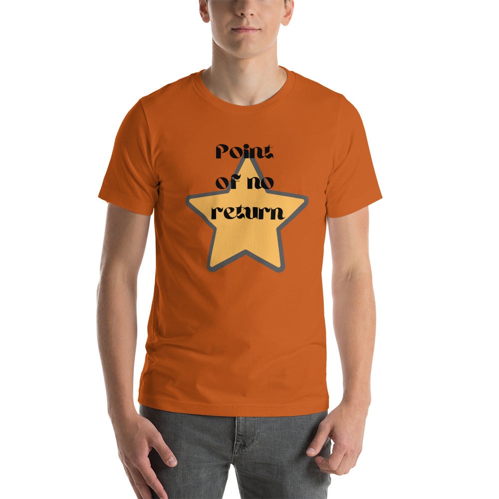 Point of no Return-Short-Sleeve Unisex T-Shirt by Co-Tesh