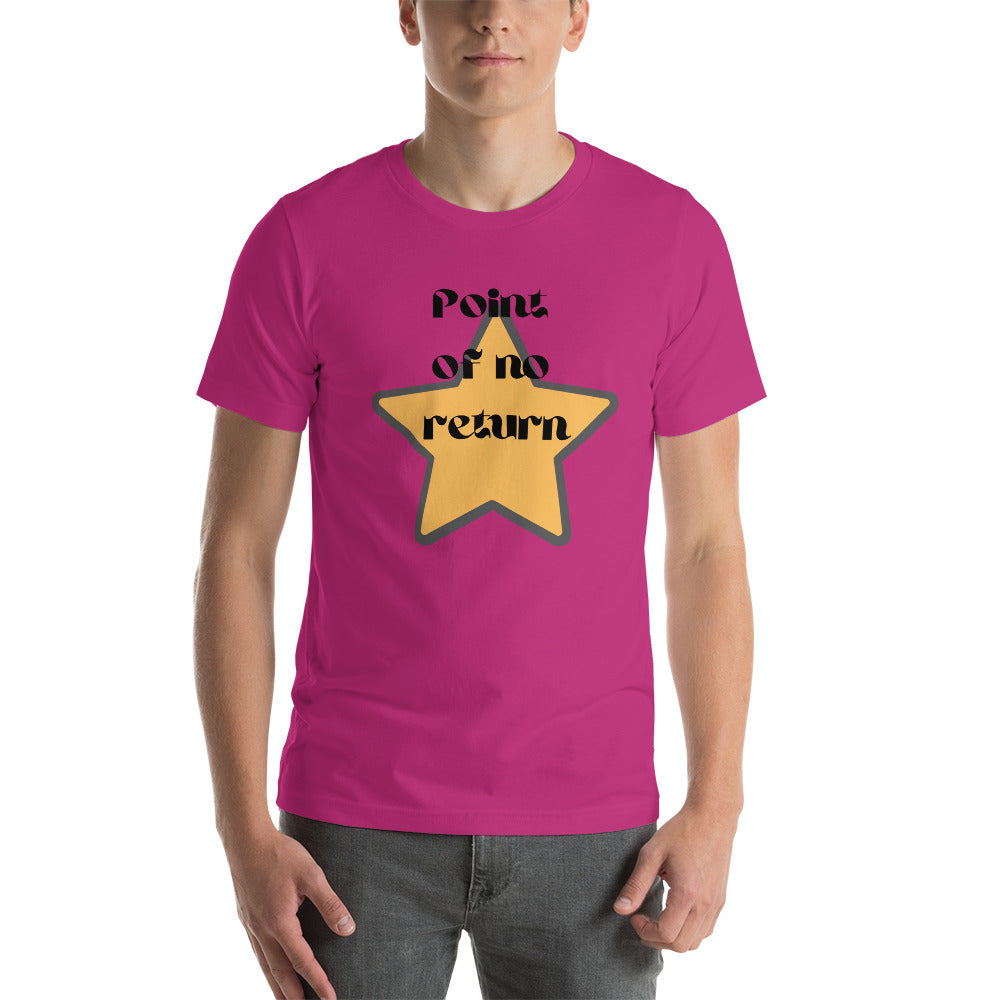 Point of no Return-Short-Sleeve Unisex T-Shirt by Co-Tesh