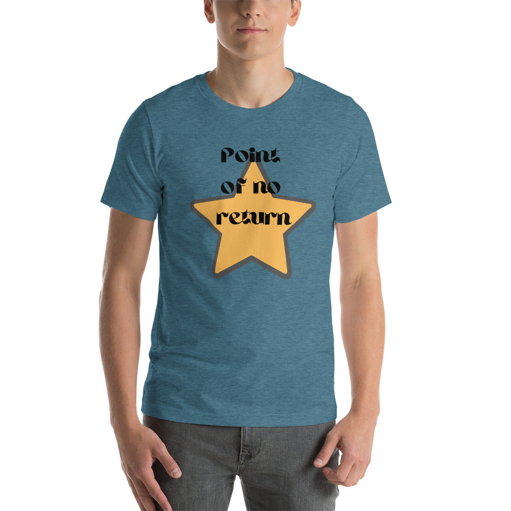 Point of no Return-Short-Sleeve Unisex T-Shirt by Co-Tesh