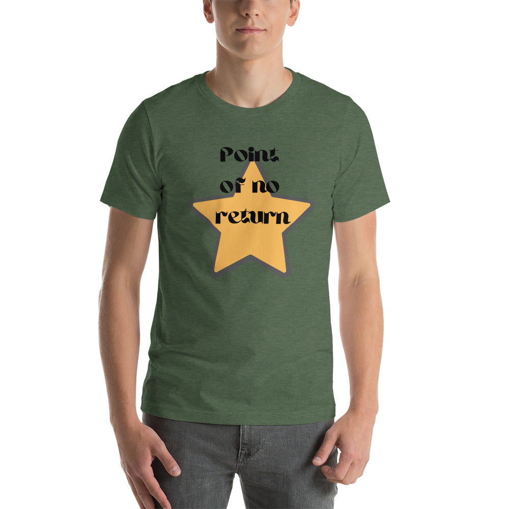 Point of no Return-Short-Sleeve Unisex T-Shirt by Co-Tesh