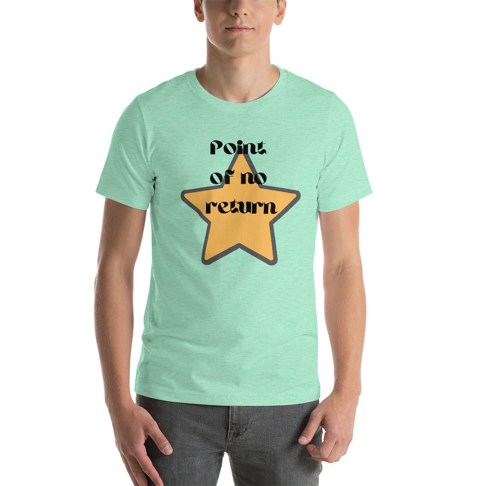 Point of no Return-Short-Sleeve Unisex T-Shirt by Co-Tesh