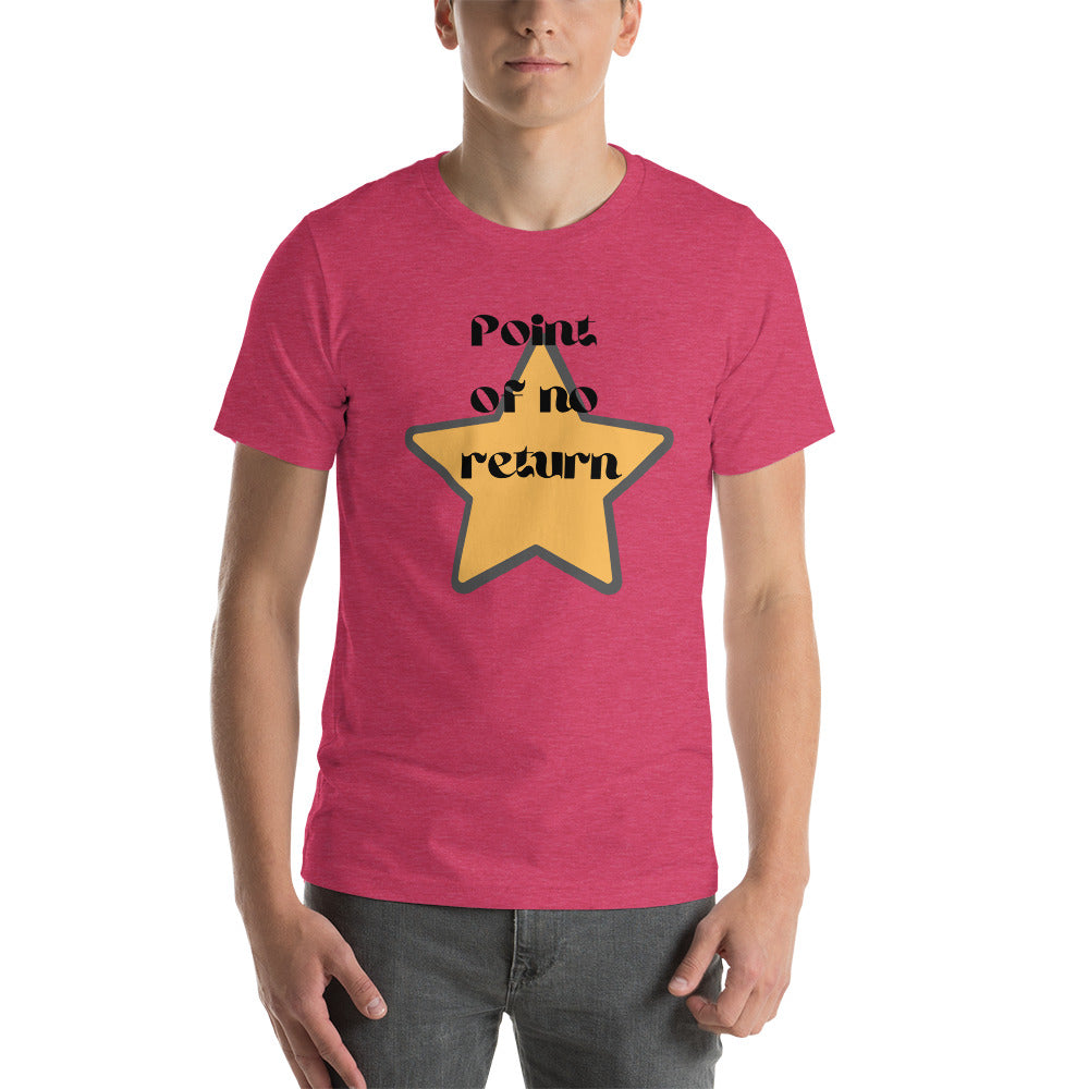 Point of no Return-Short-Sleeve Unisex T-Shirt by Co-Tesh