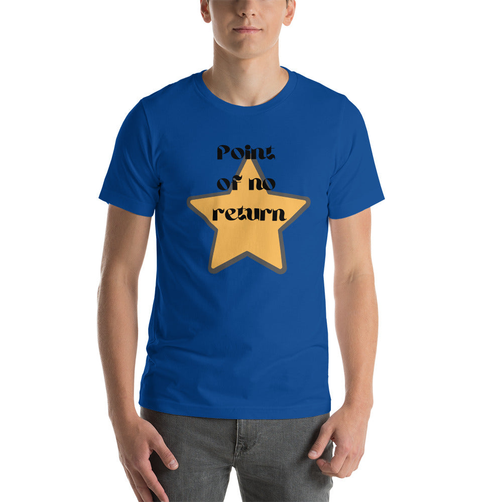 Point of no Return-Short-Sleeve Unisex T-Shirt by Co-Tesh