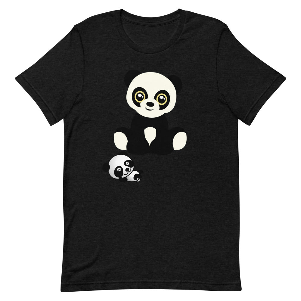 Panda Short-Sleeve Unisex T-Shirt