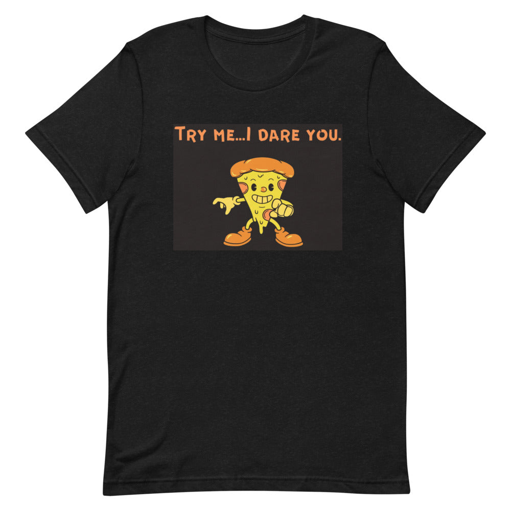 Try me If your dare Purrfect Short-Sleeve Unisex T-Shirt