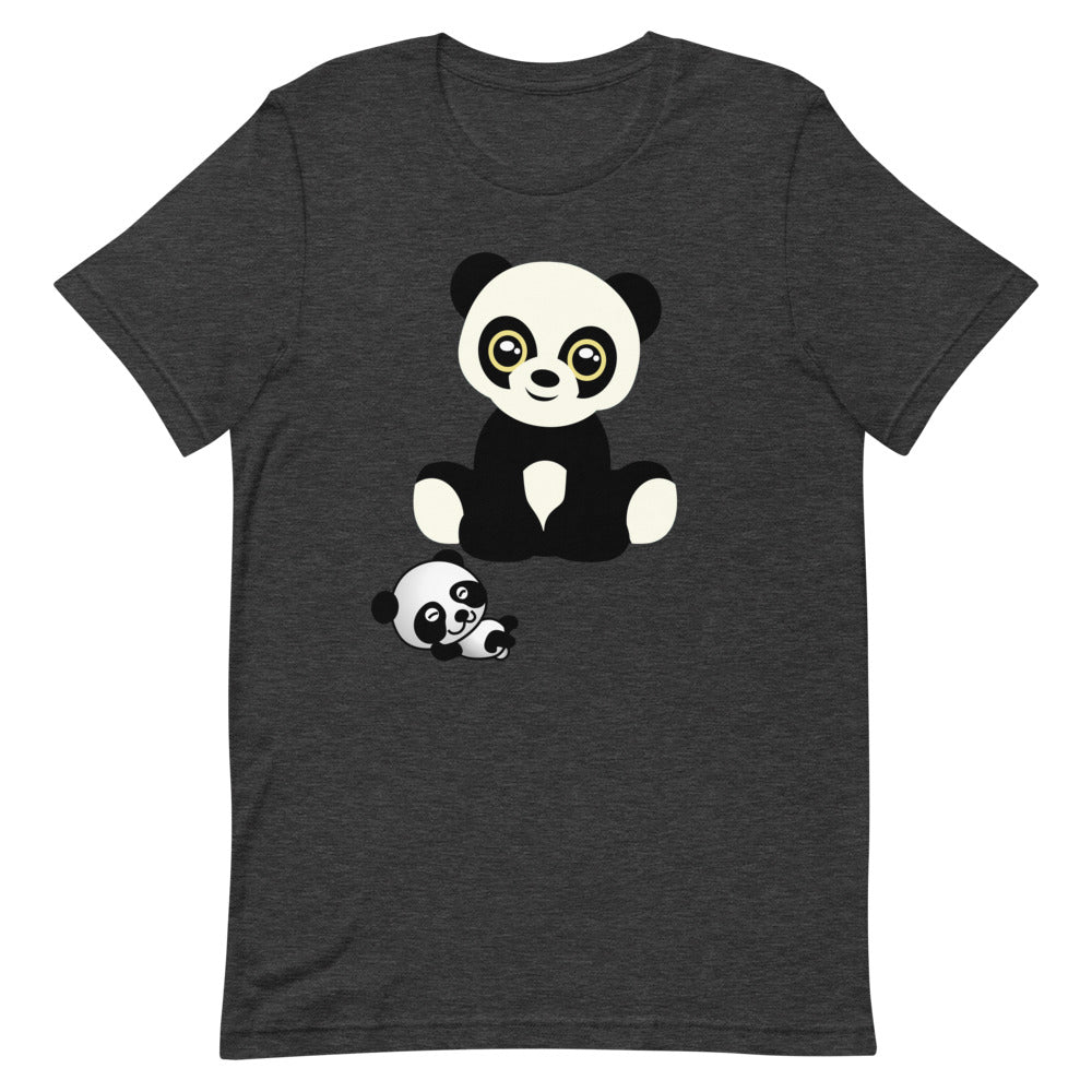 Panda Short-Sleeve Unisex T-Shirt