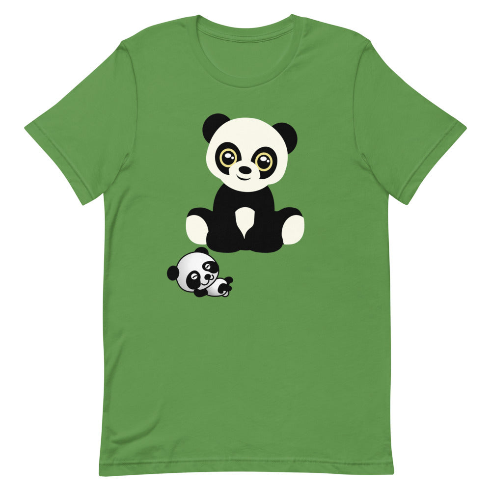 Panda Short-Sleeve Unisex T-Shirt