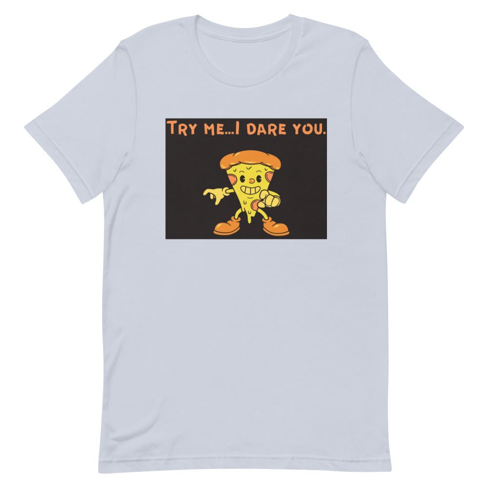 Try me If your dare Purrfect Short-Sleeve Unisex T-Shirt