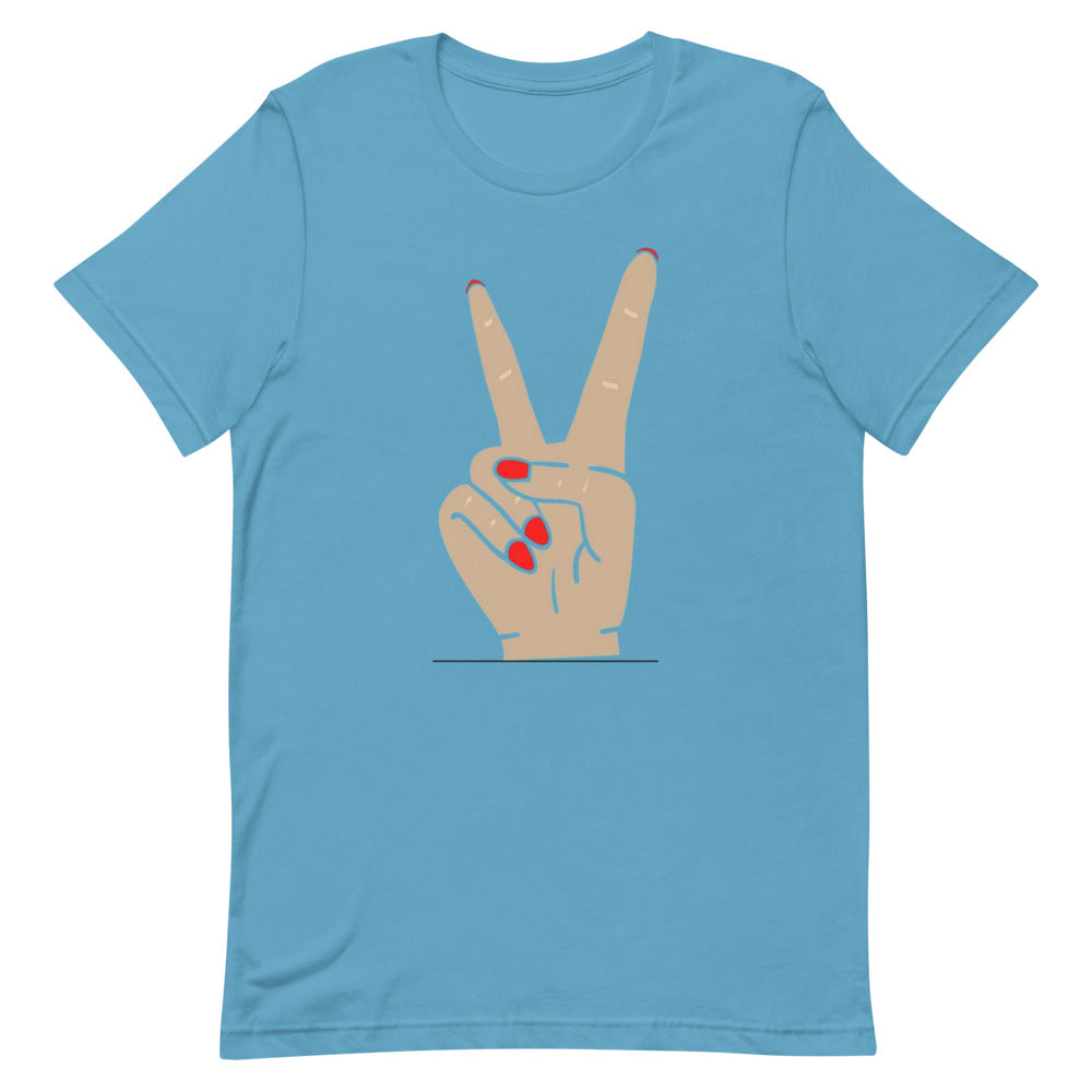 Peace Short-Sleeve Unisex T-Shirt