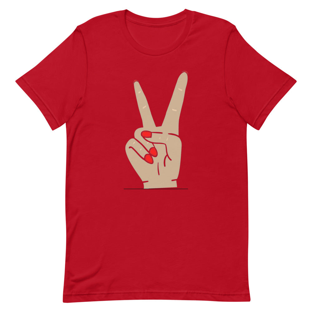 Peace Short-Sleeve Unisex T-Shirt