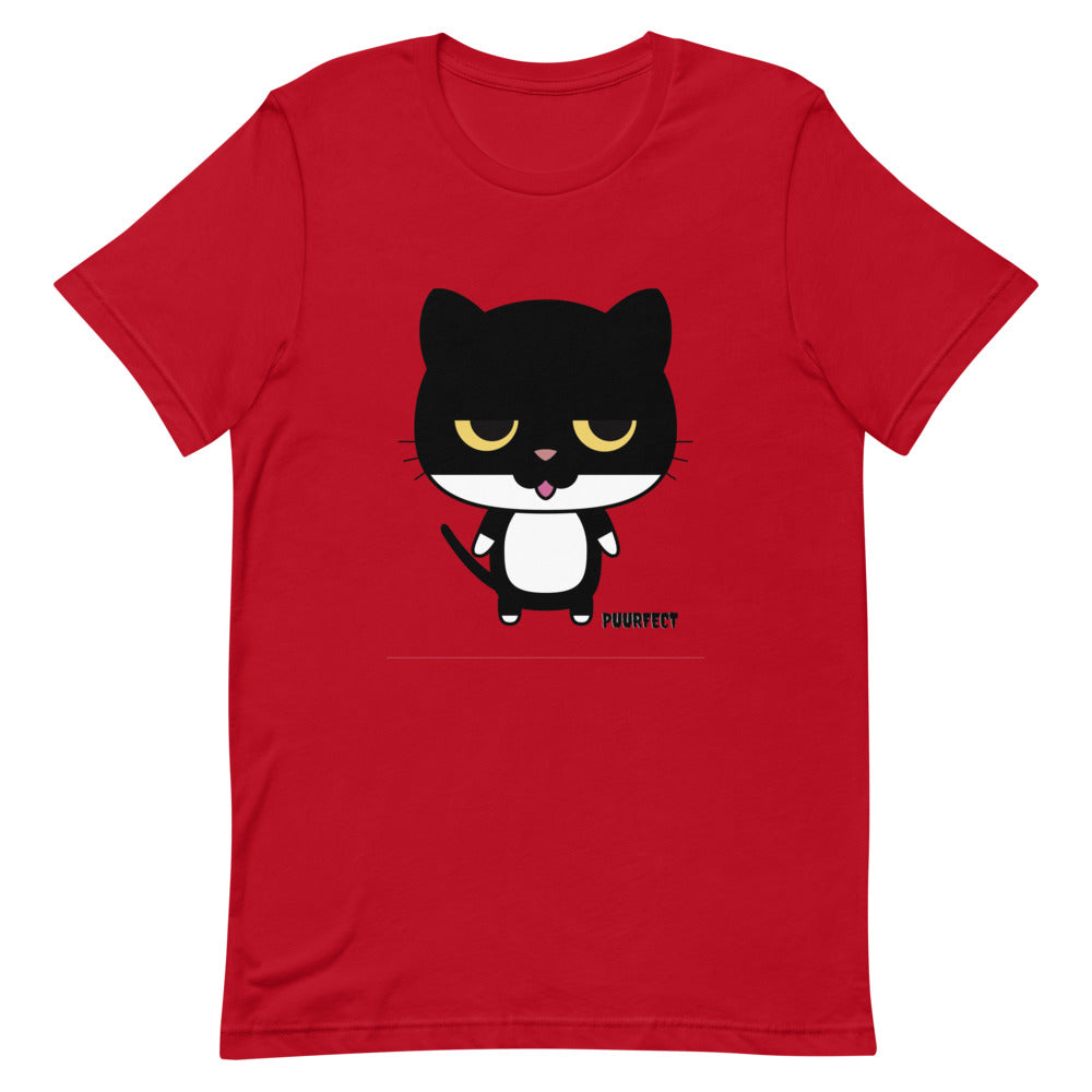 Purrfect Short-Sleeve Unisex T-Shirt