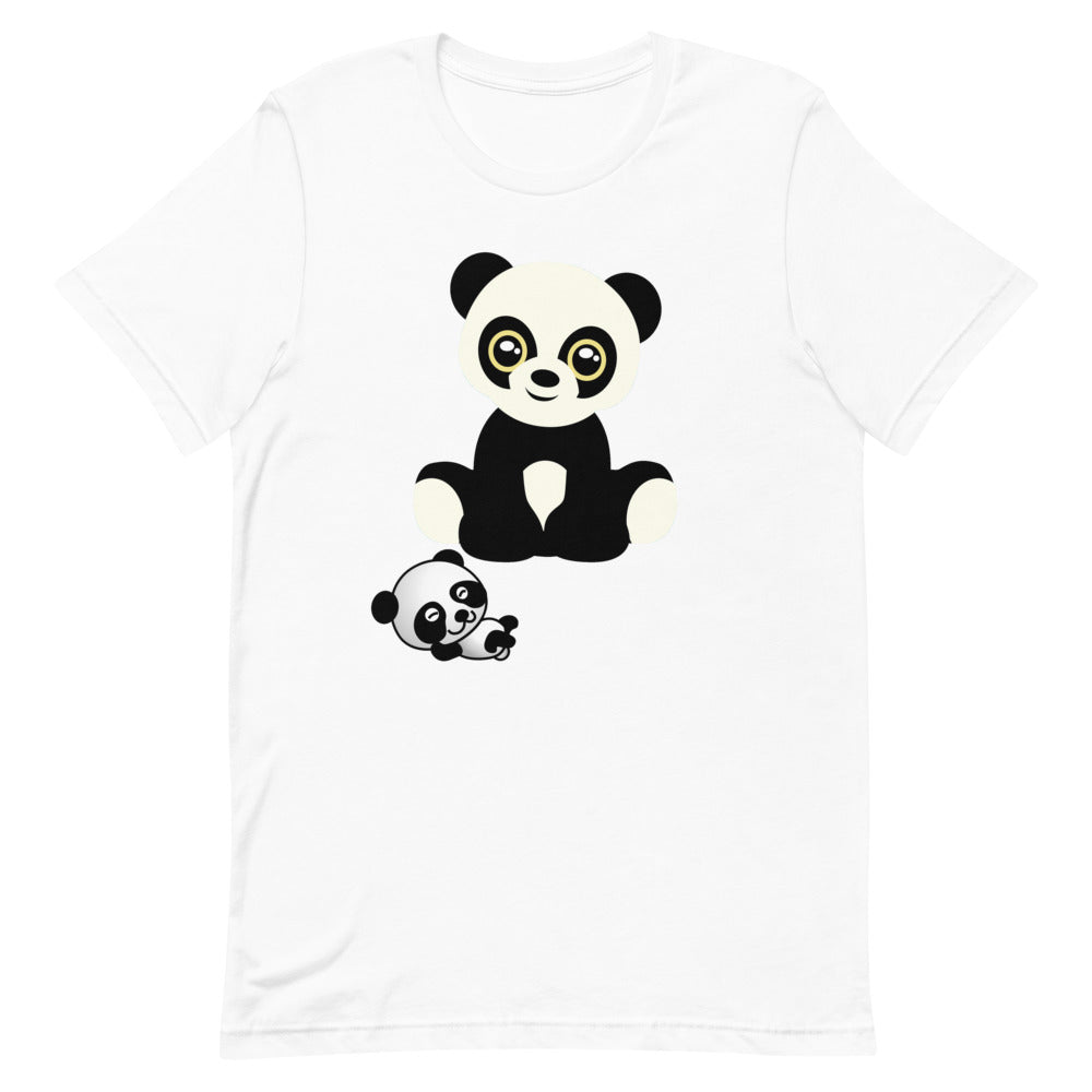 Panda Short-Sleeve Unisex T-Shirt