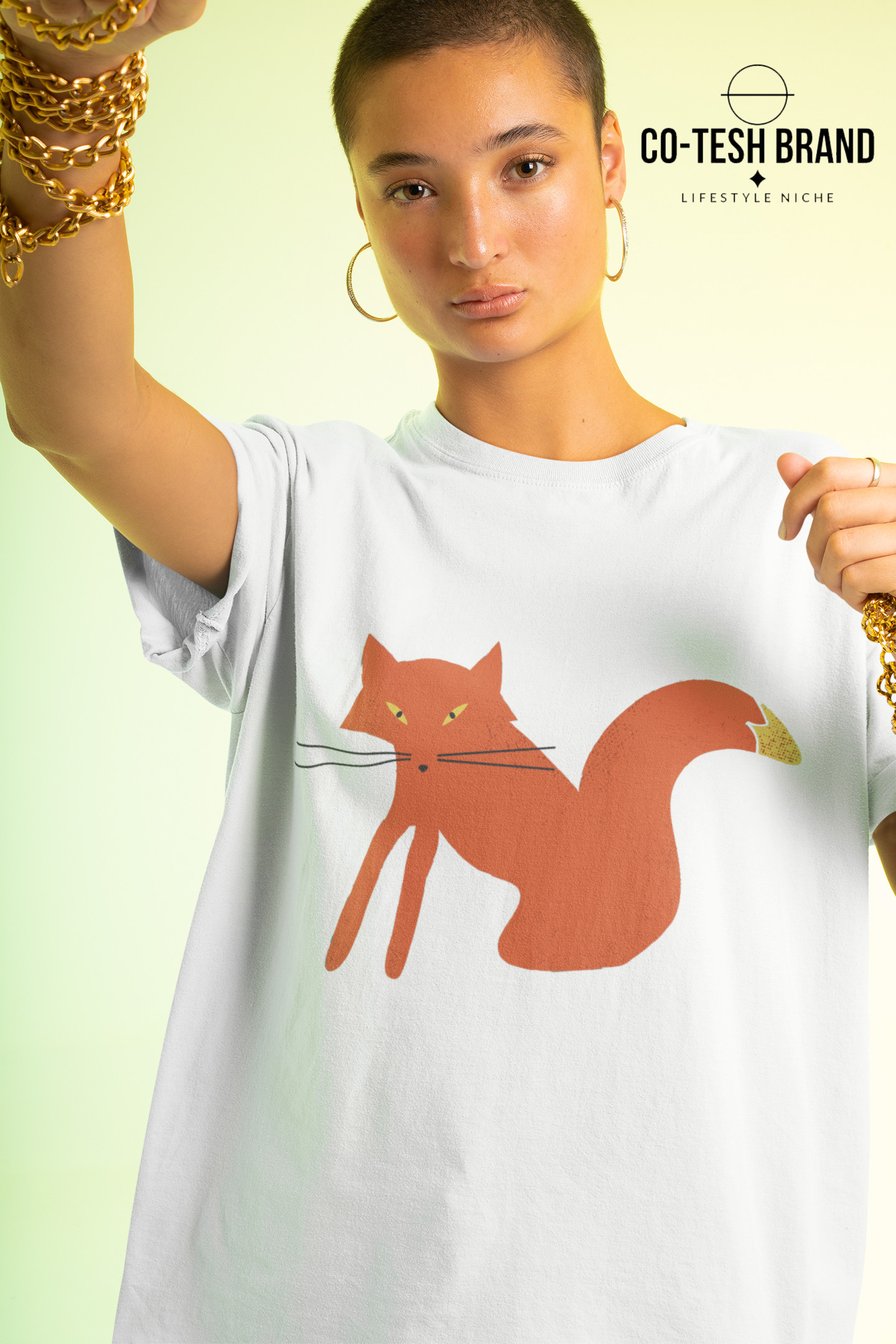 Foxy Short-Sleeve Unisex T-Shirt