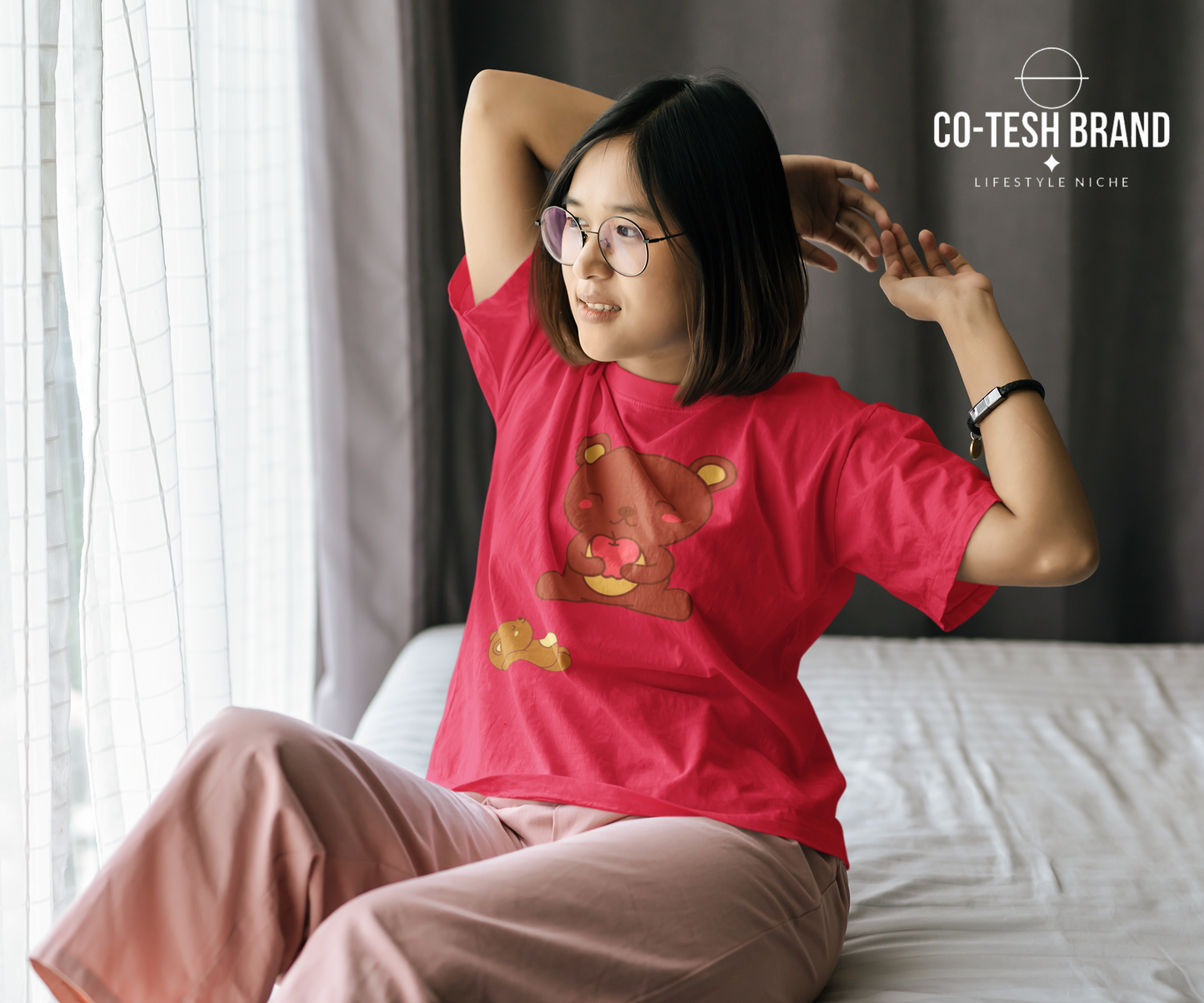 Teddy Short-Sleeve Unisex T-Shirt
