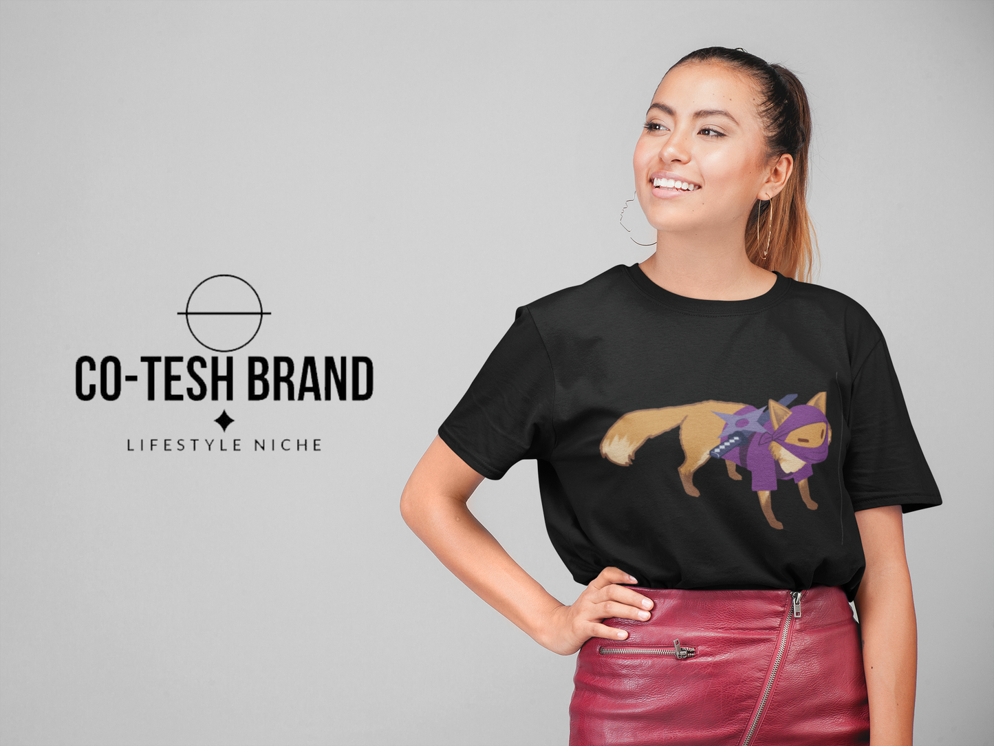 Foxy Purple Short-Sleeve Unisex T-Shirt
