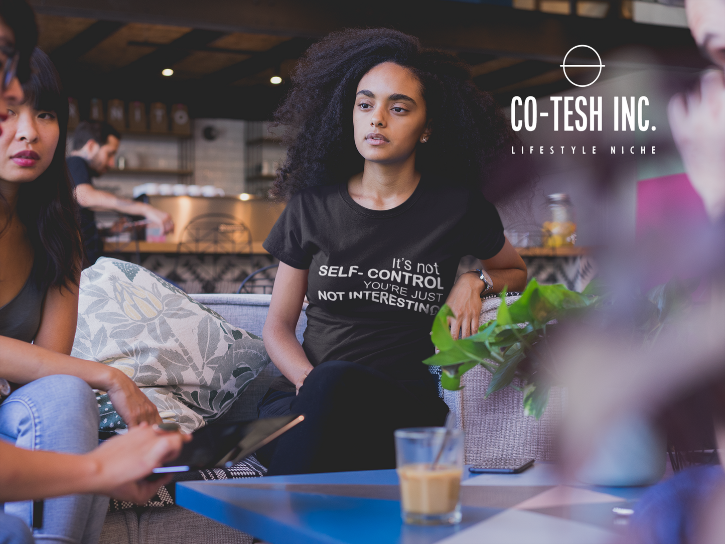 It's not self control you're just not interesting Short-Sleeve Unisex T-Shirt | Expression Tees | Cotesh