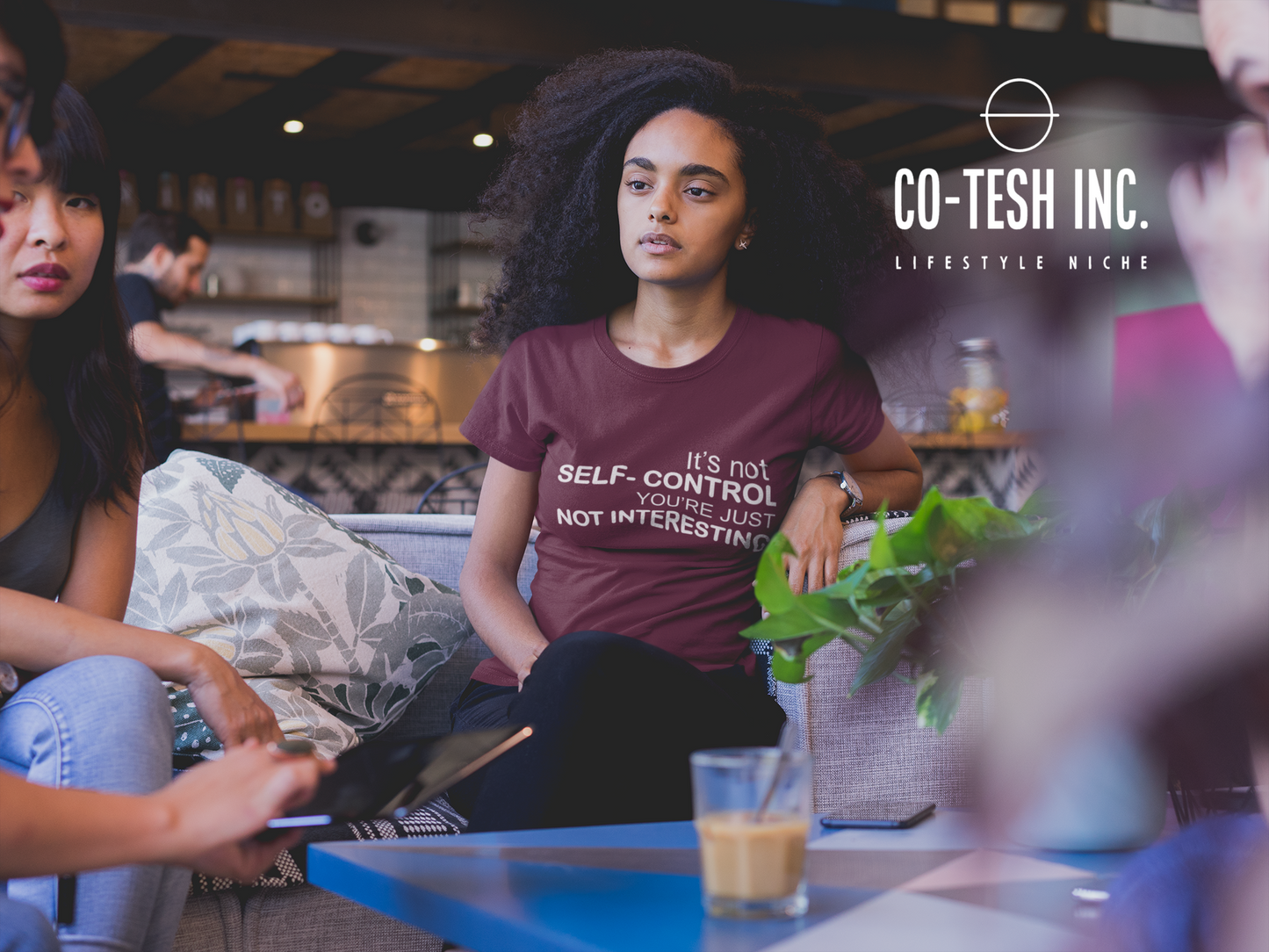 It's not self control you're just not interesting Short-Sleeve Unisex T-Shirt | Expression Tees | Cotesh