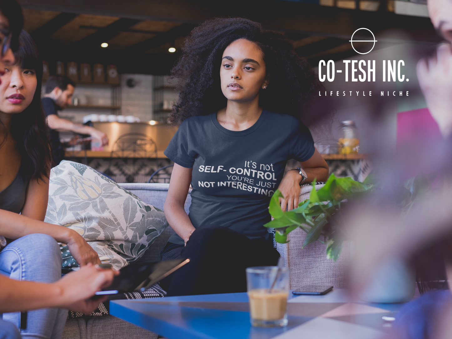 It's not self control you're just not interesting Short-Sleeve Unisex T-Shirt | Expression Tees | Cotesh