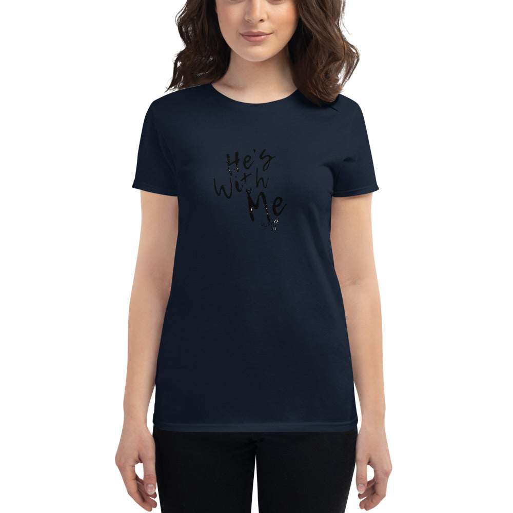 He's With Me-Women's short sleeve t-shirt by Co-Tesh