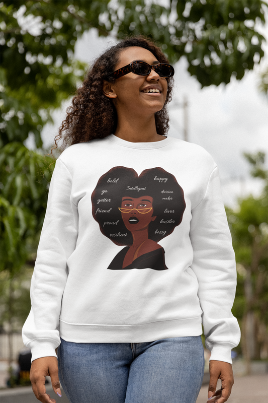 Afro Confidence  | Co-tesh | Unisex Sweatshirt