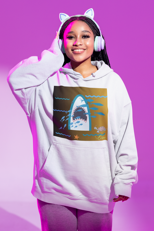 Shark | Co-Tesh Design Envy | Unisex Hoodie