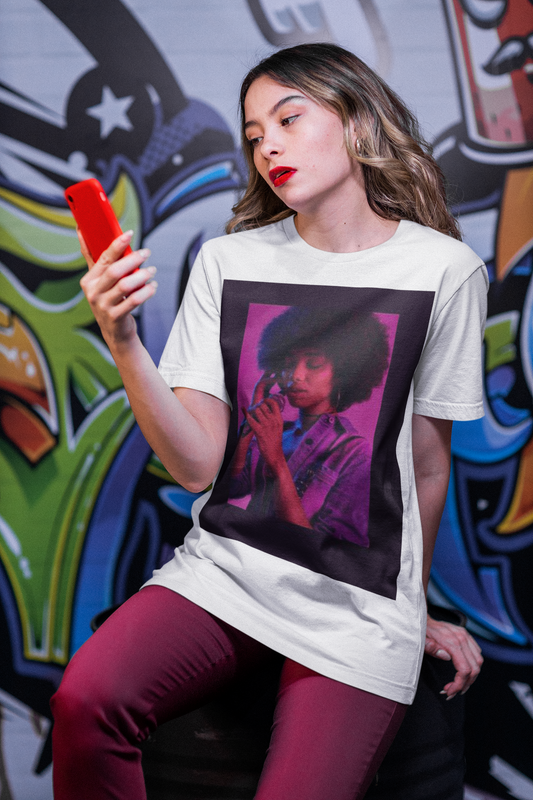 Purple Afro | Cotesh | Unisex t-shirt