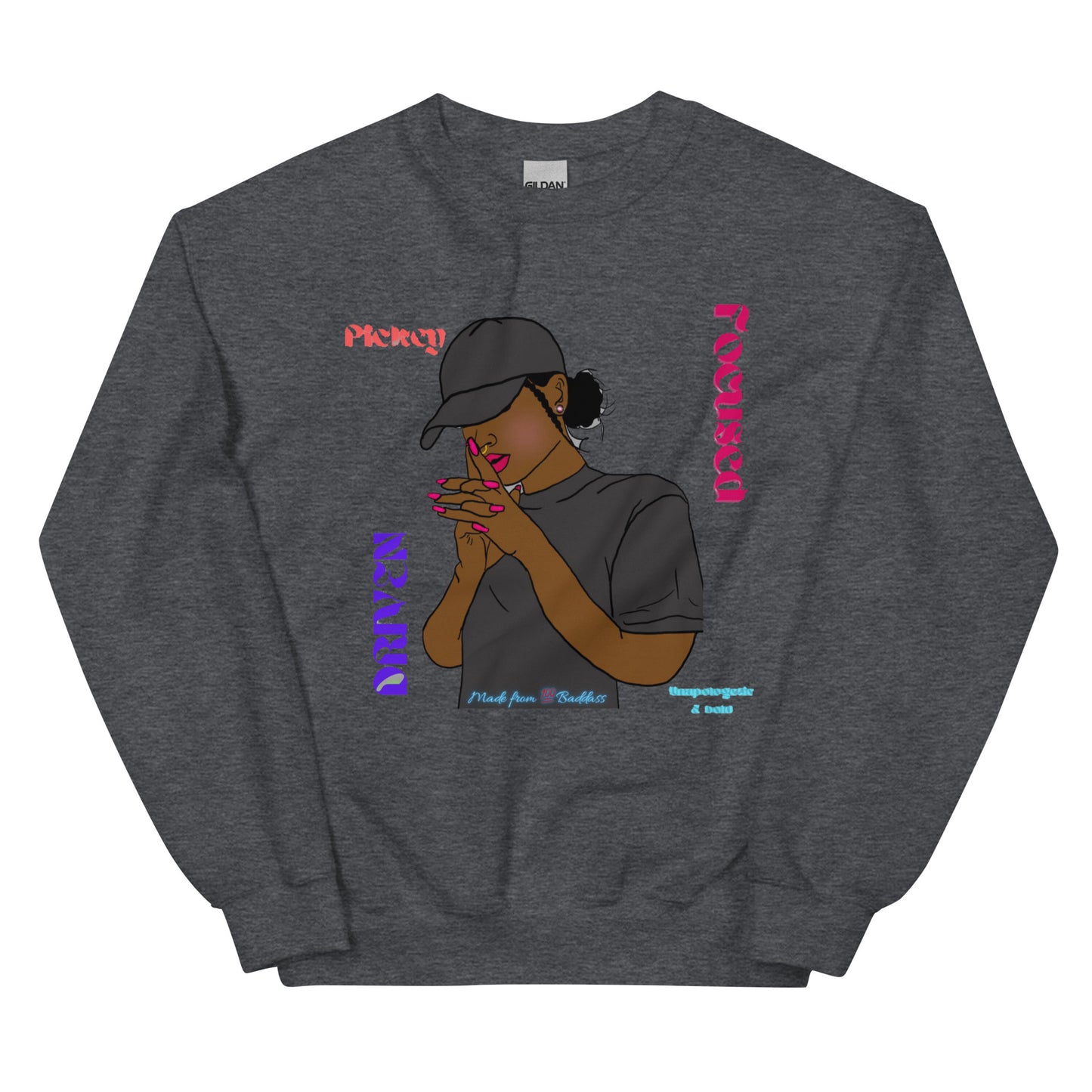 Made from 100 badness  | Co-tesh | Unisex Sweatshirt